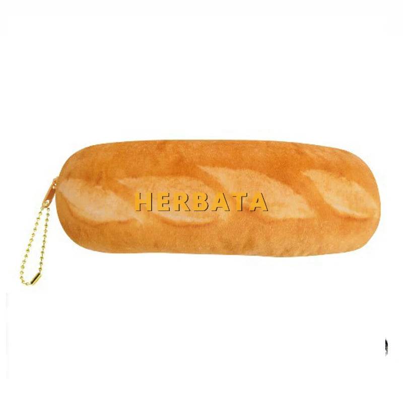 Novel Pencil Case Bread Shaped Multifunctional For School - ToylandEU