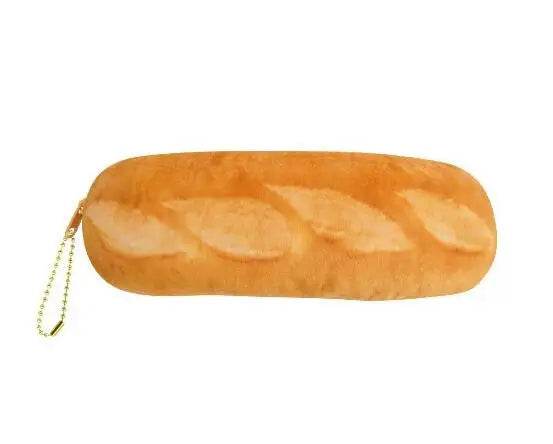 Novel Pencil Case Bread Shaped Multifunctional For School - ToylandEU