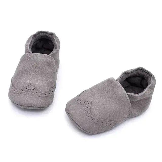  Nubuck Leather Baby Shoes First Walker Soft Sole -  ToylandEU™