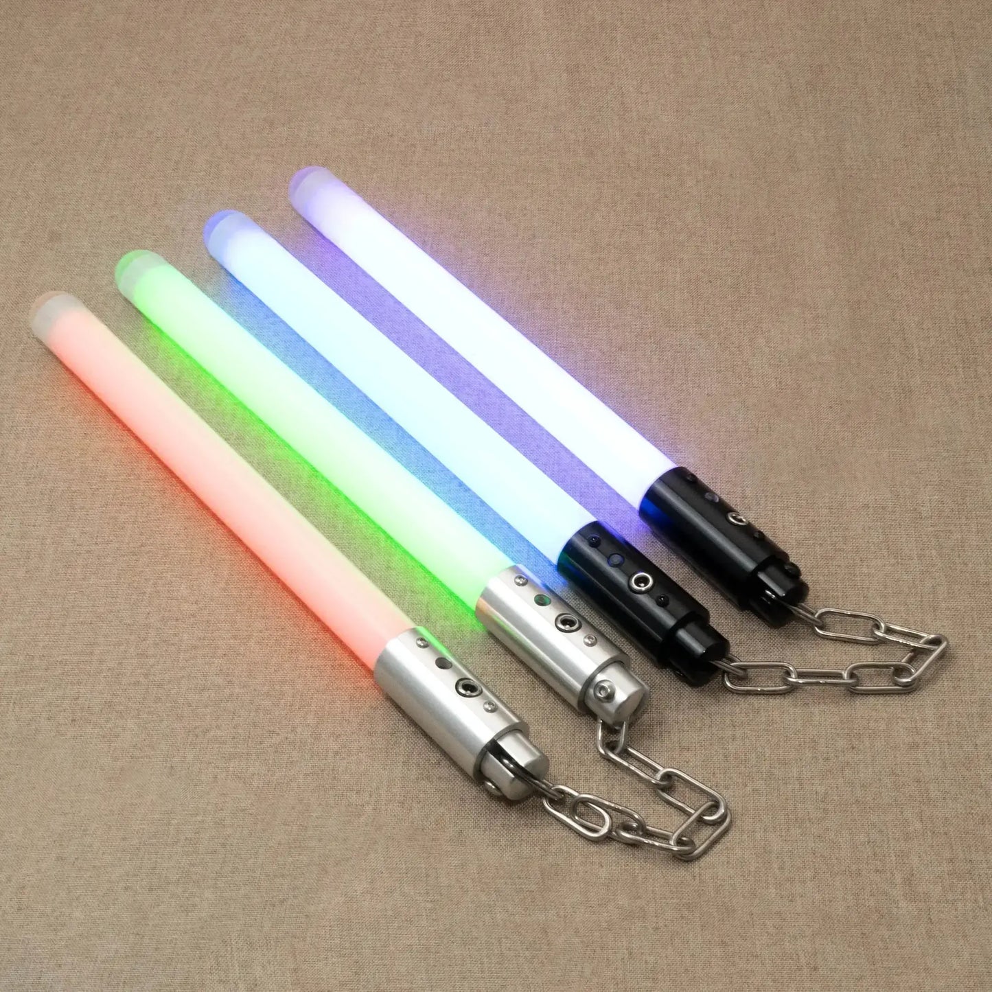 Nunchaku LED Light Aluminum Alloy Color Changing Duel - ToylandEU