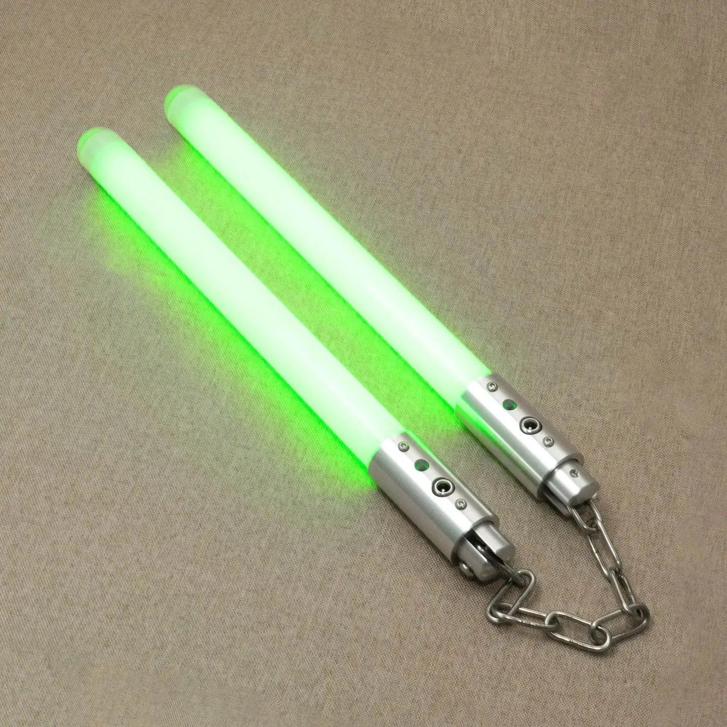 Nunchaku LED Light Aluminum Alloy Color Changing Duel - ToylandEU