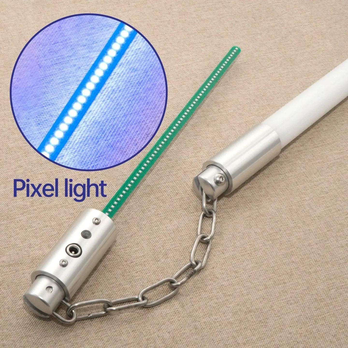 Nunchaku LED Light Aluminum Alloy Color Changing Duel - ToylandEU