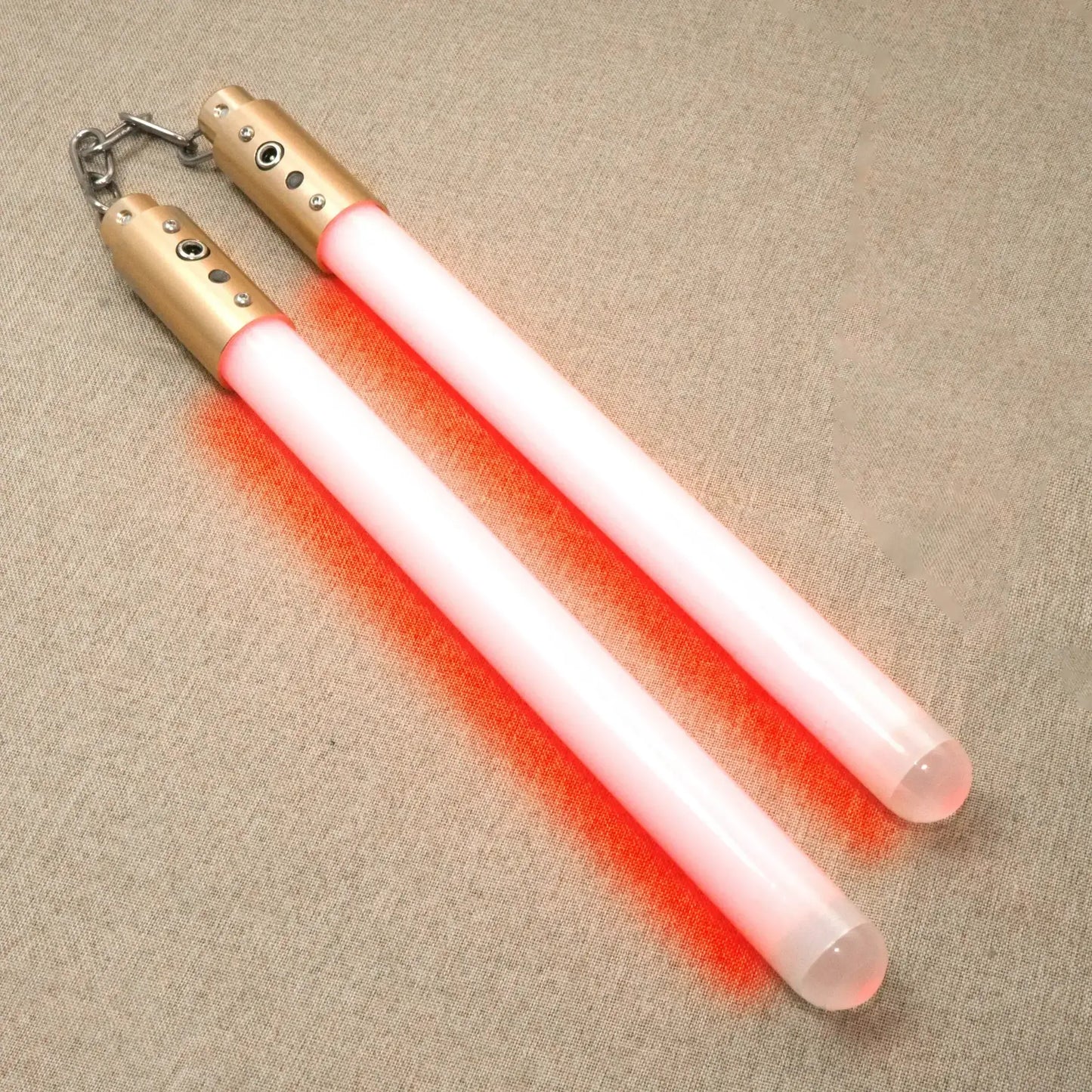 Nunchaku LED Light Aluminum Alloy Color Changing Duel - ToylandEU