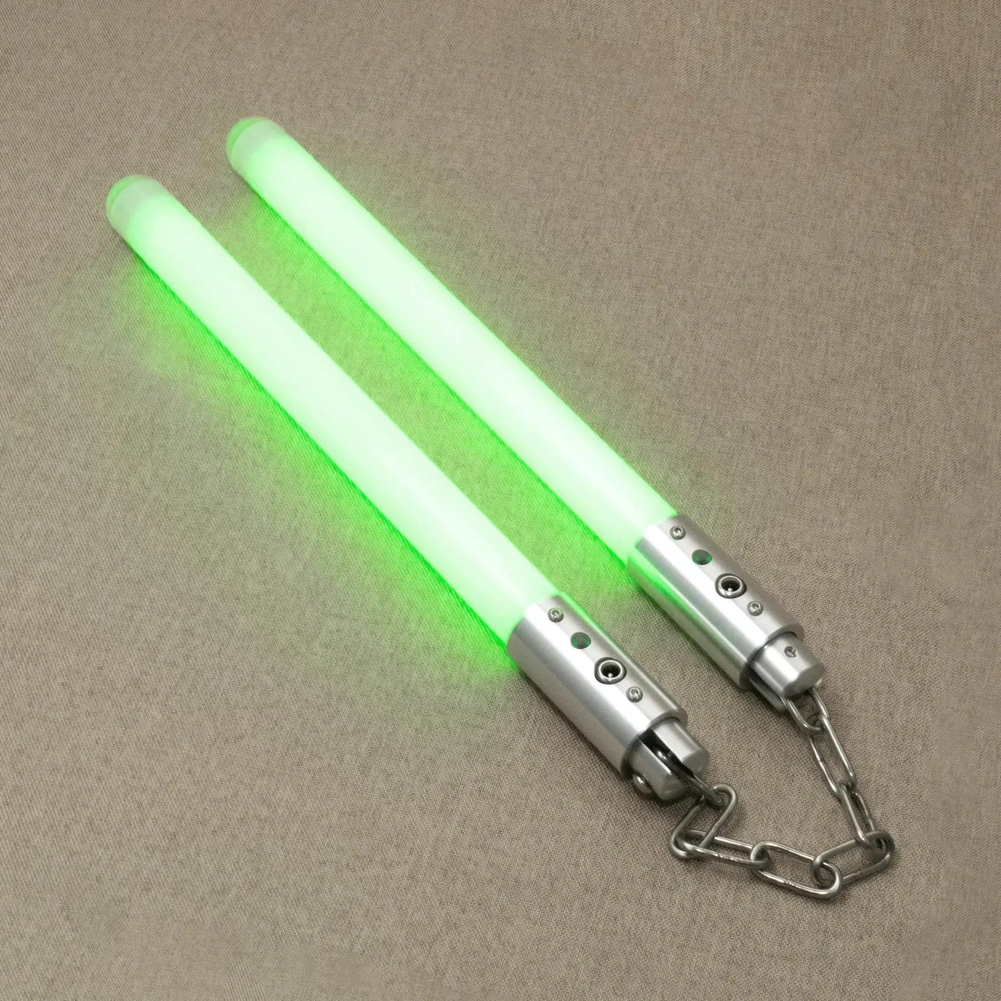 Nunchaku LED Light Aluminum Alloy Color Changing Duel - ToylandEU