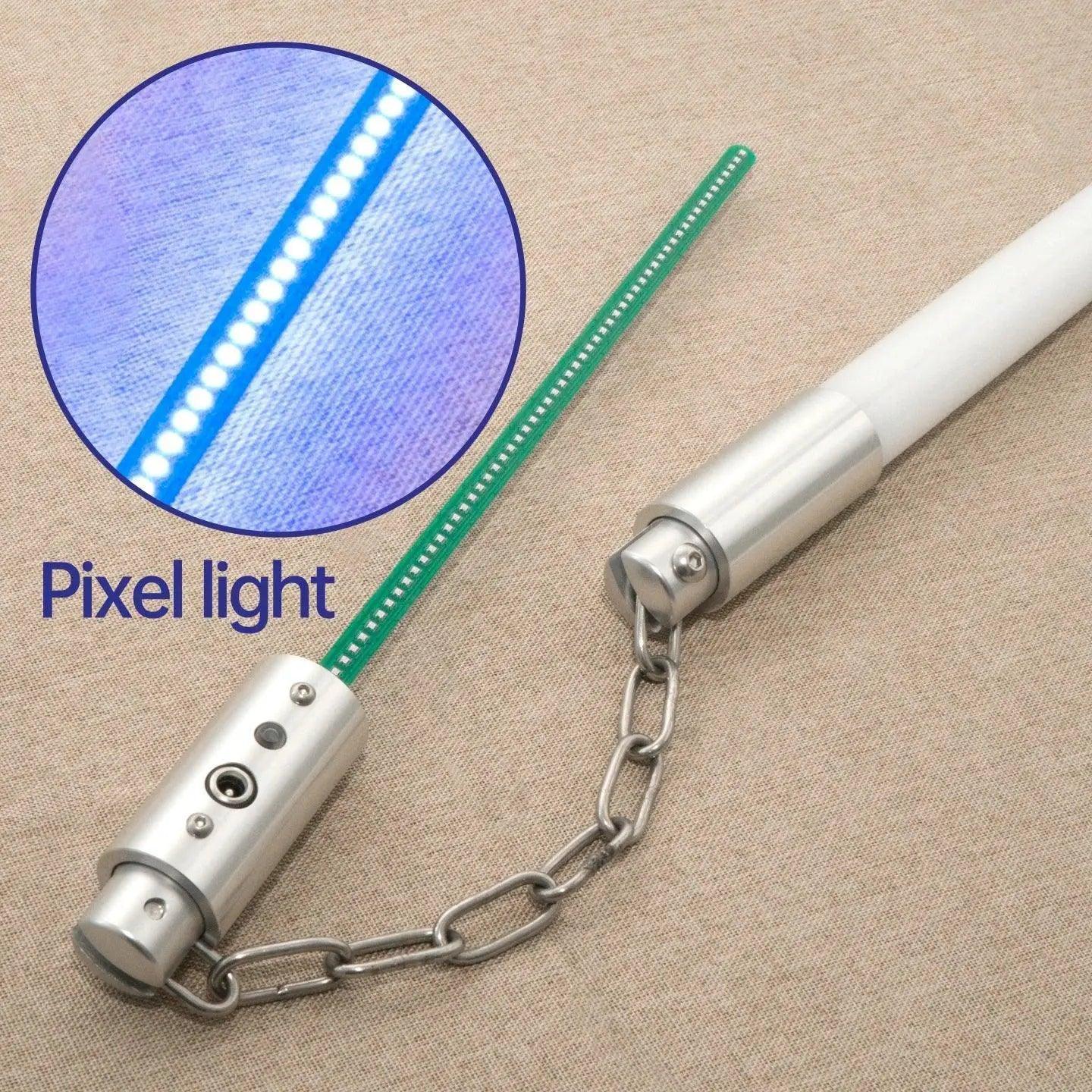  Nunchaku LED Light Color Changing Aluminum Alloy Duel -  ToylandEU™