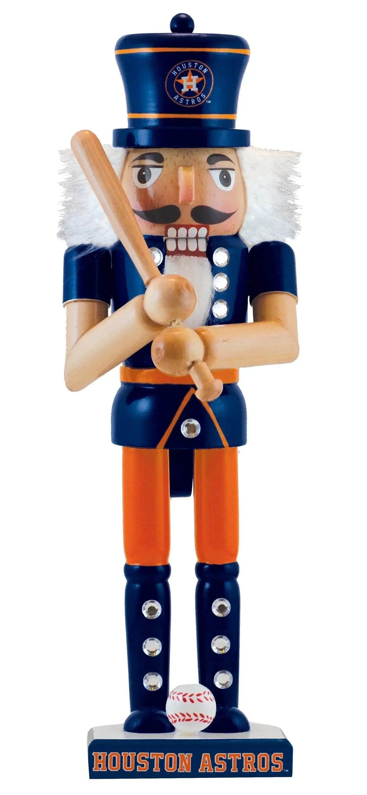  Houston Astros Nutcracker Handcrafted 12 Inch Decor -  ToylandEU™