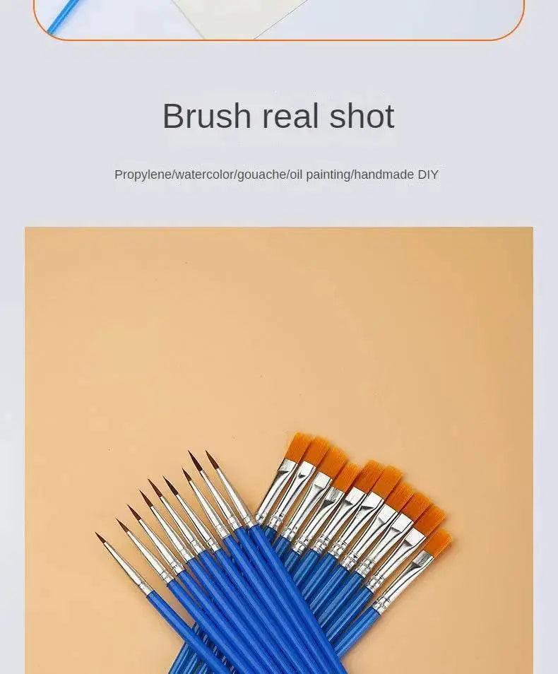  Nylon Hair Painting Brushes Set 10/20/50 Pcs -  ToylandEU™