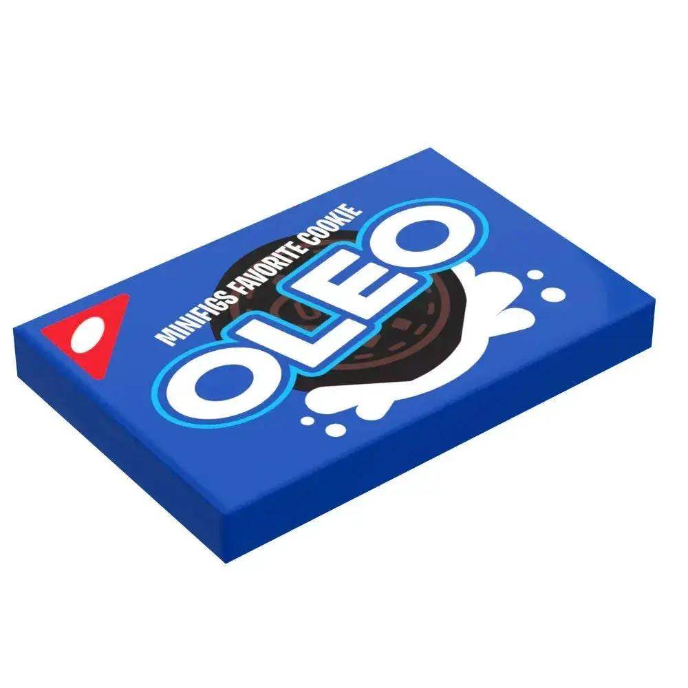 OLEO Cookies Pack (2x3 Tile) made using LEGO part - B3 Customs - ToylandEU