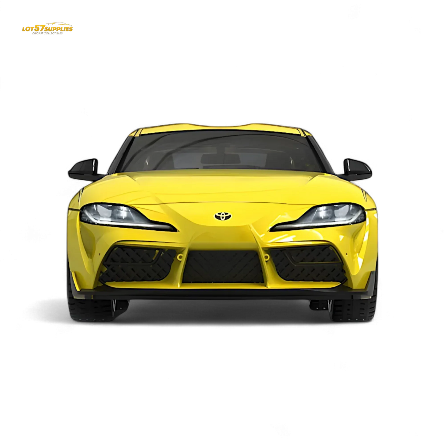 OM Model Toyota supra A90 Initial D MT GHOST in Yellow 1:64 - ToylandEU