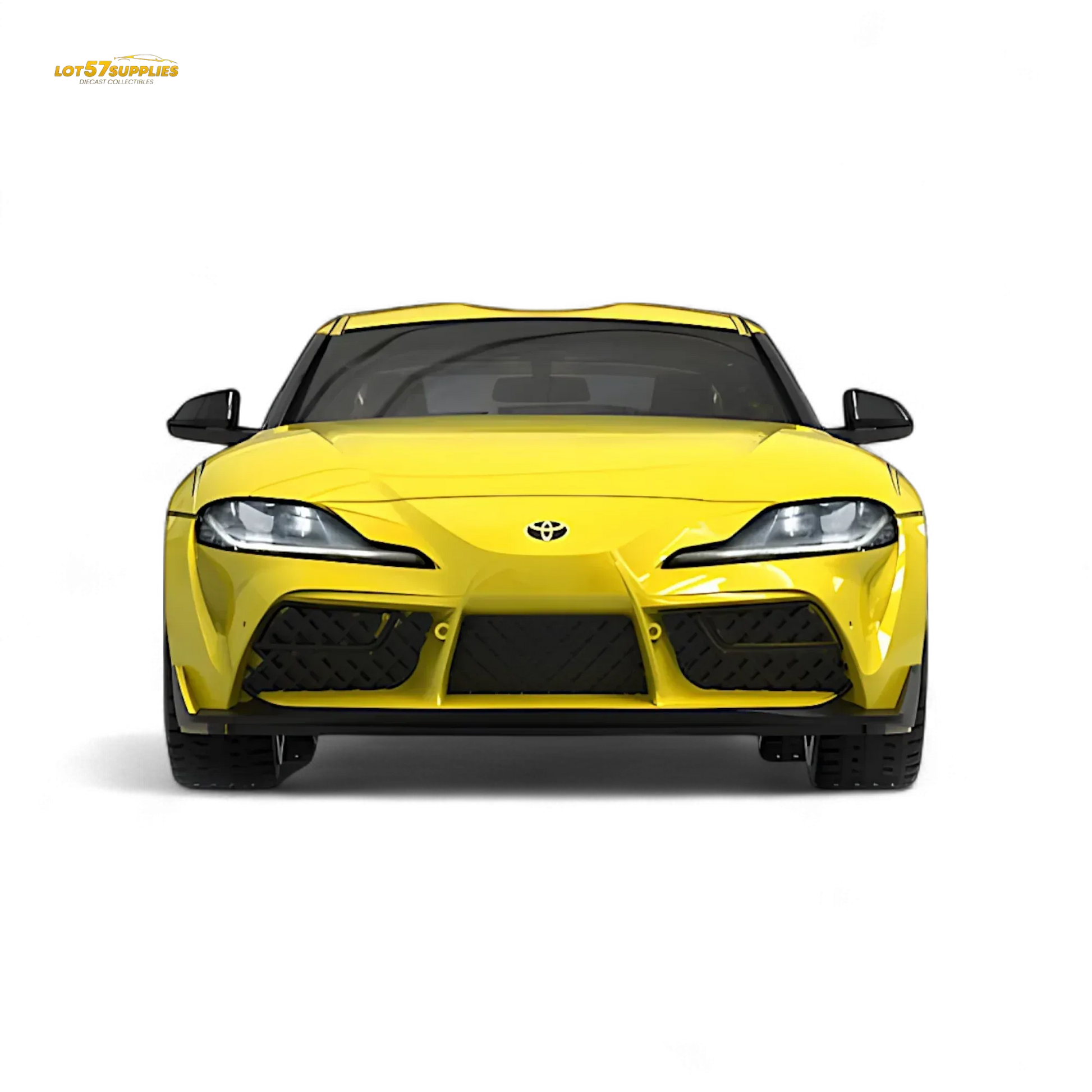 OM Model Toyota supra A90 Initial D MT GHOST in Yellow 1:64 - ToylandEU
