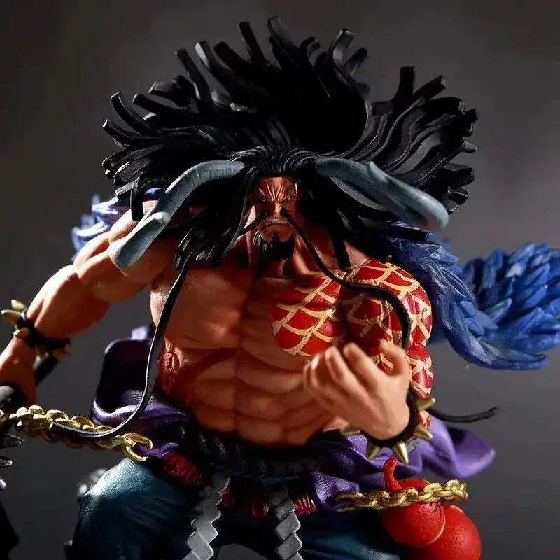 ONE PIECE Battle Kaido Action Figure, PVC Wano Yonko Four Emperors Beast Pirates The Strongest Creature Figurines - ToylandEU