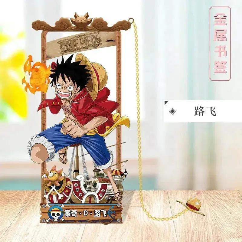 ONE PIECE Metal Bookmarks with Various Design Characters for Anime Fans - ToylandEU