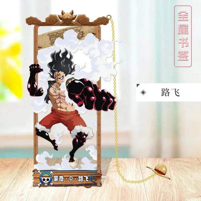 ONE PIECE Metal Bookmarks with Various Design Characters for Anime Fans - ToylandEU