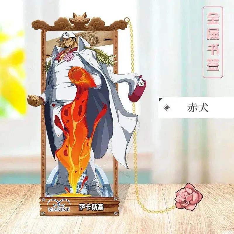 ONE PIECE Metal Bookmarks with Various Design Characters for Anime Fans - ToylandEU