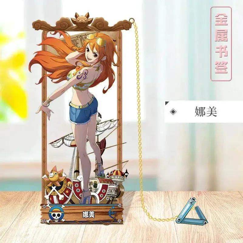 ONE PIECE Metal Bookmarks with Various Design Characters for Anime Fans - ToylandEU