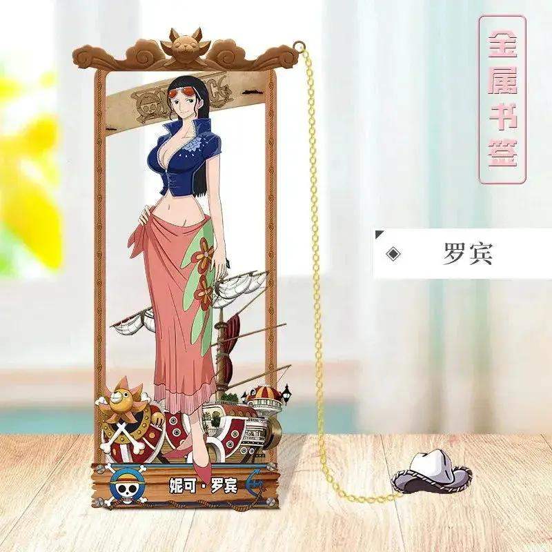 ONE PIECE Metal Bookmarks with Various Design Characters for Anime Fans - ToylandEU