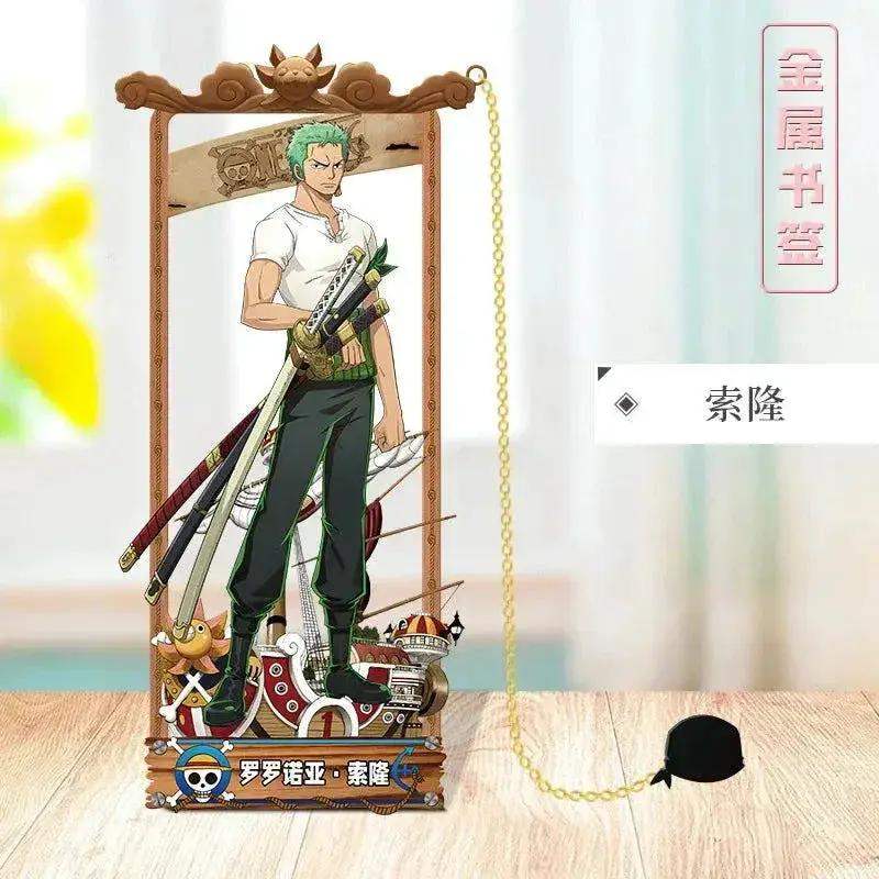 ONE PIECE Metal Bookmarks with Various Design Characters for Anime Fans - ToylandEU