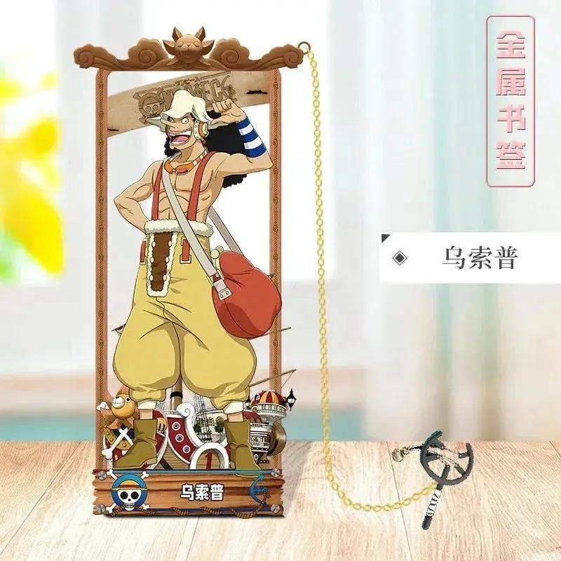 ONE PIECE Metal Bookmarks with Various Design Characters for Anime Fans - ToylandEU