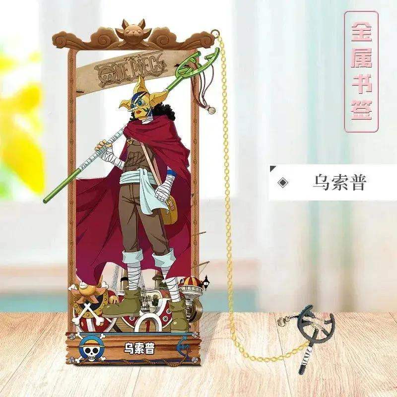 ONE PIECE Metal Bookmarks with Various Design Characters for Anime Fans - ToylandEU