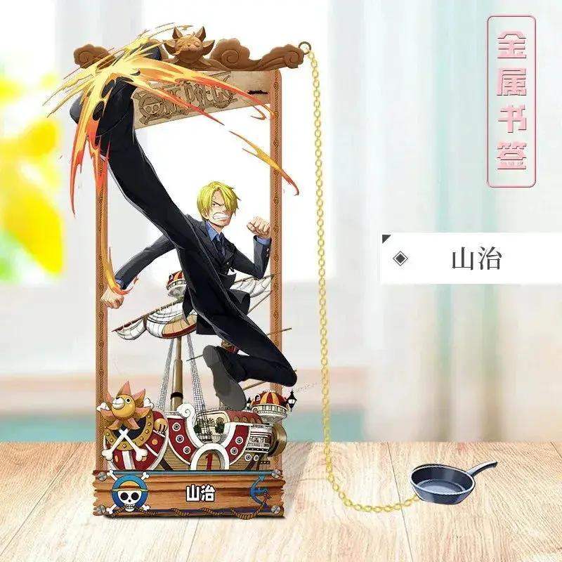 ONE PIECE Metal Bookmarks with Various Design Characters for Anime Fans - ToylandEU