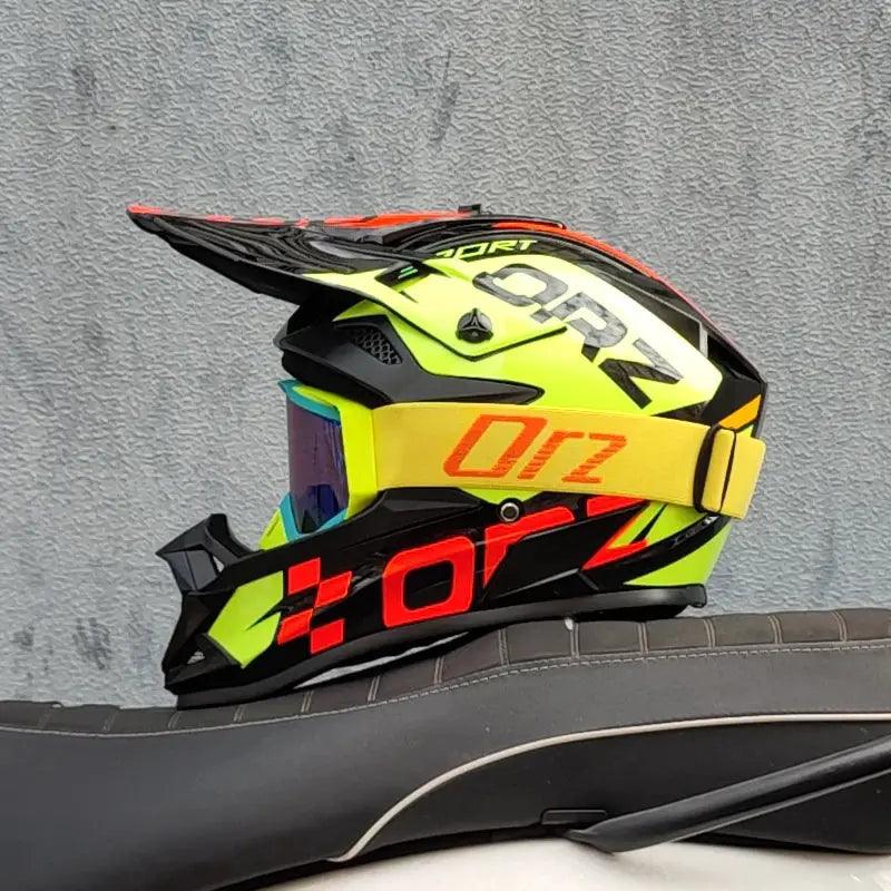  ORZ Kids Motocross Helmet Dot Approved Full Face -  ToylandEU™