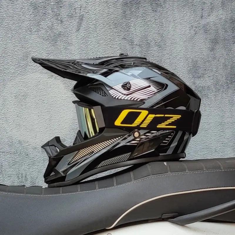  ORZ Kids Motocross Helmet Dot Approved Full Face -  ToylandEU™