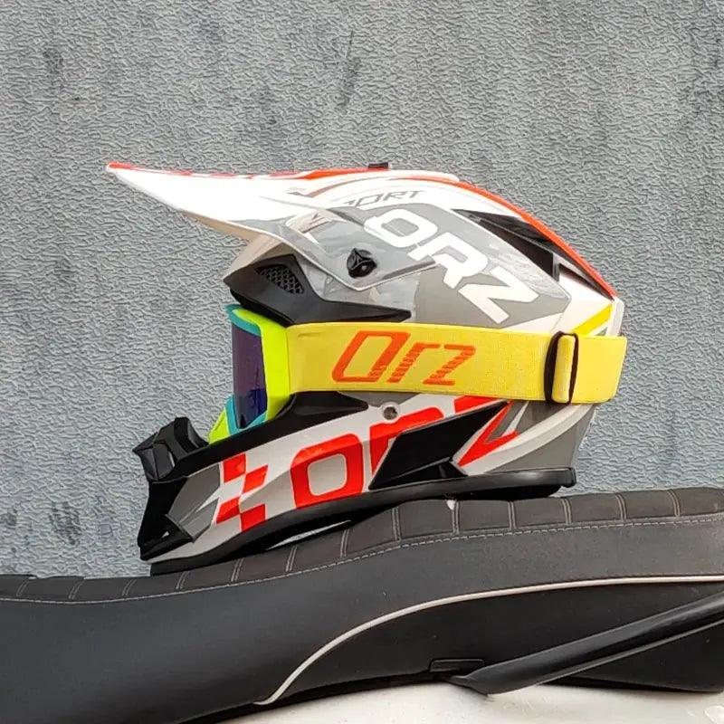  ORZ Kids Motocross Helmet Dot Approved Full Face -  ToylandEU™