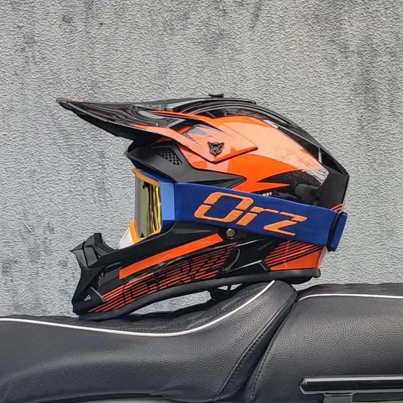  ORZ Kids Motocross Helmet Dot Approved Full Face -  ToylandEU™