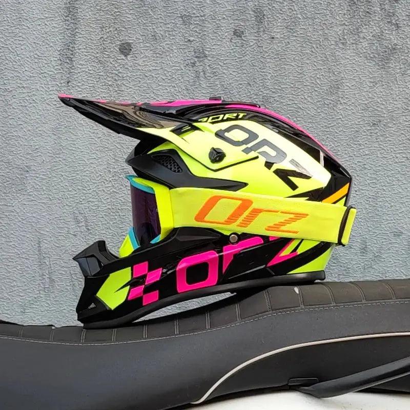  ORZ Kids Motocross Helmet Dot Approved Full Face -  ToylandEU™