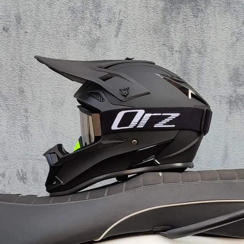 ORZ Kids Motocross Helmet Off Road Full Face DOT Approved - ToylandEU