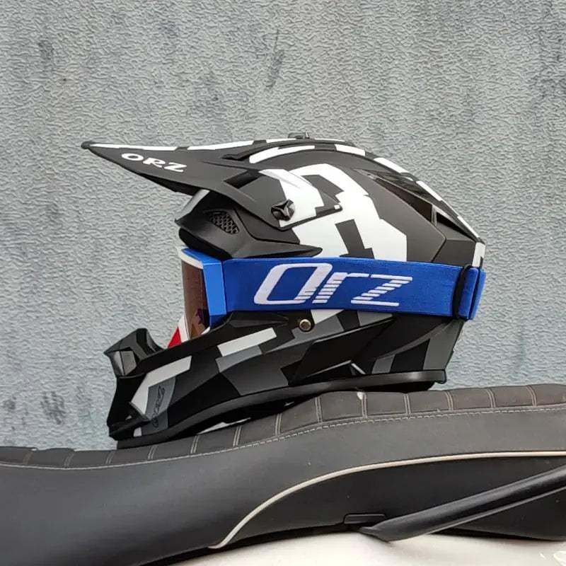 ORZ Kids Motocross Helmet Off Road Full Face DOT Approved - ToylandEU