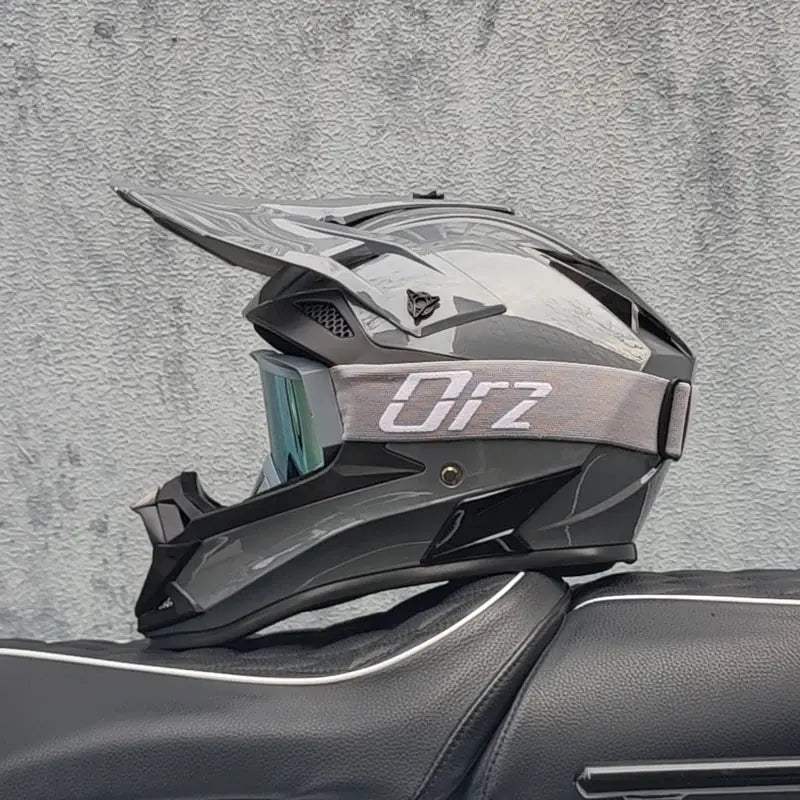 ORZ Kids Motocross Helmet Off Road Full Face DOT Approved - ToylandEU