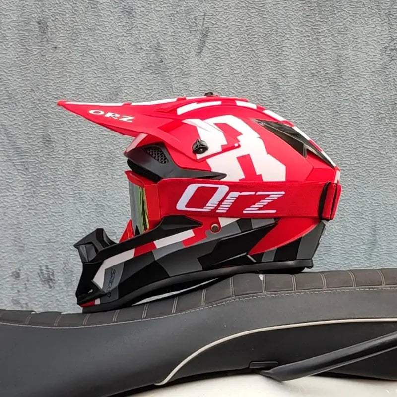 ORZ Kids Motocross Helmet Off Road Full Face DOT Approved - ToylandEU