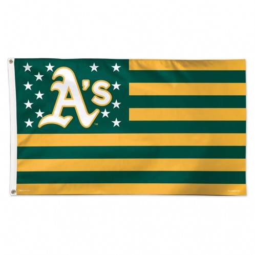 Oakland Athletics 3x5 Deluxe Flag Stars And Stripes - ToylandEU