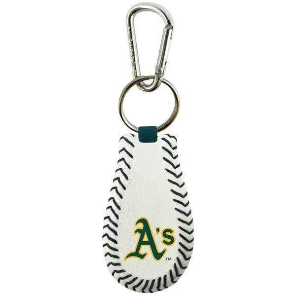 Oakland Athletics Classic Baseball Keychain Pendant - ToylandEU