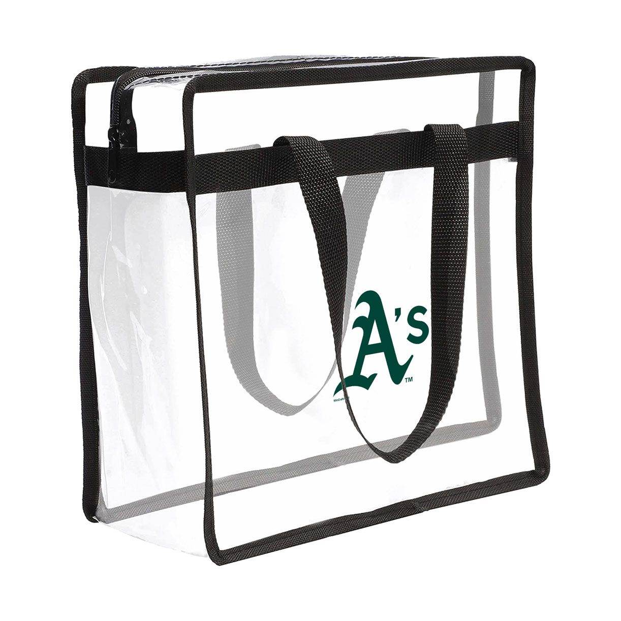 Oakland Athletics Clear Stadium Tote Bag With Team Logo - ToylandEU