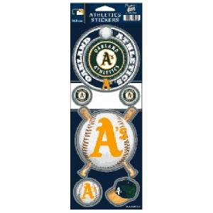 Oakland Athletics Decal 4x11 Die Cut Prismatic Style - ToylandEU