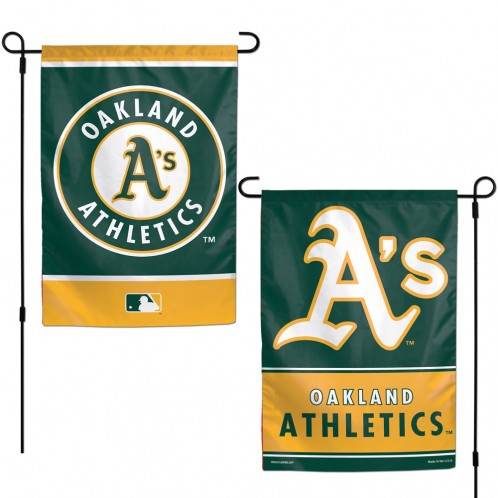 Oakland Athletics Garden Flag 12x18 Two Sided Polyester - ToylandEU
