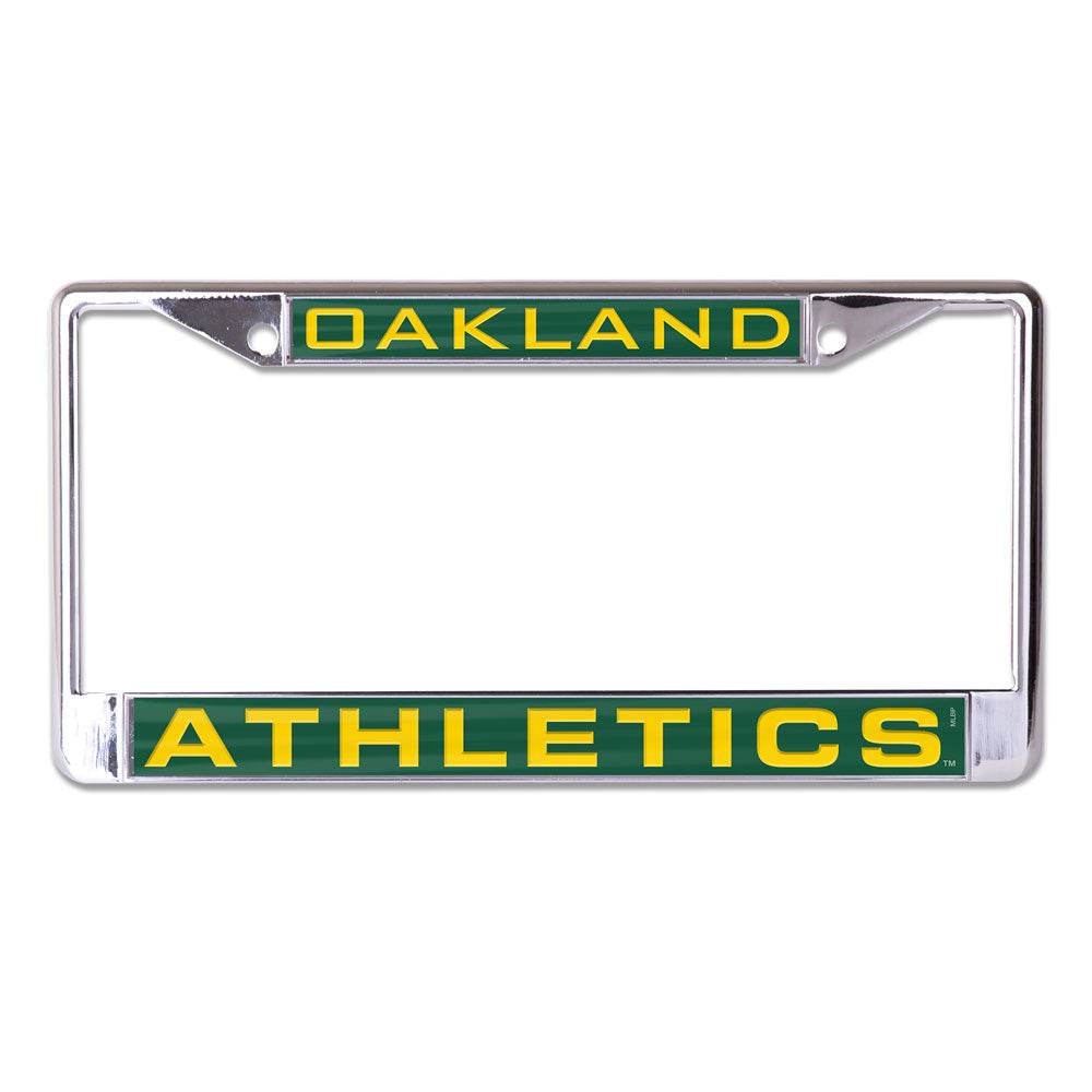 Oakland Athletics Inlaid License Plate Frame Special Order - ToylandEU