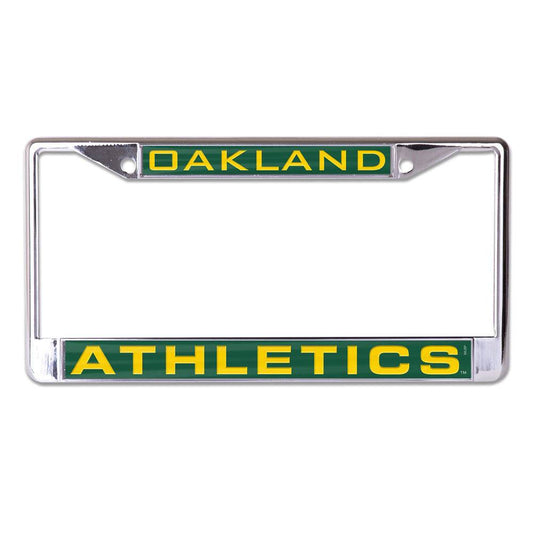 Oakland Athletics Inlaid License Plate Frame Special Order - ToylandEU