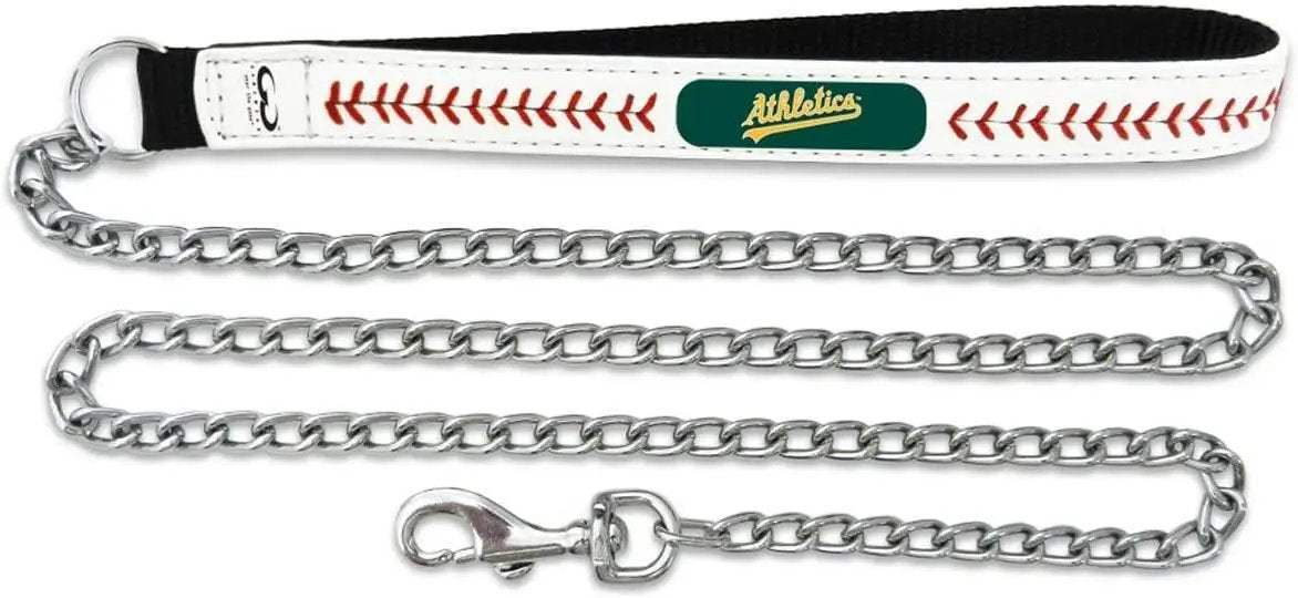  Oakland Athletics Leather Baseball Leash Size Medium -  ToylandEU™
