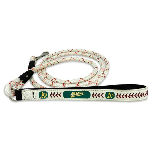  Oakland Athletics Leather Frozen Rope Pet Leash Large -  ToylandEU™