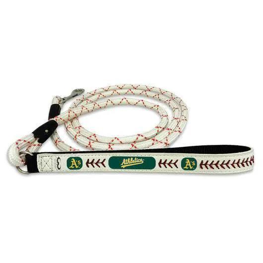  Oakland Athletics Pet Leash Leather Rope Baseball Medium -  ToylandEU™