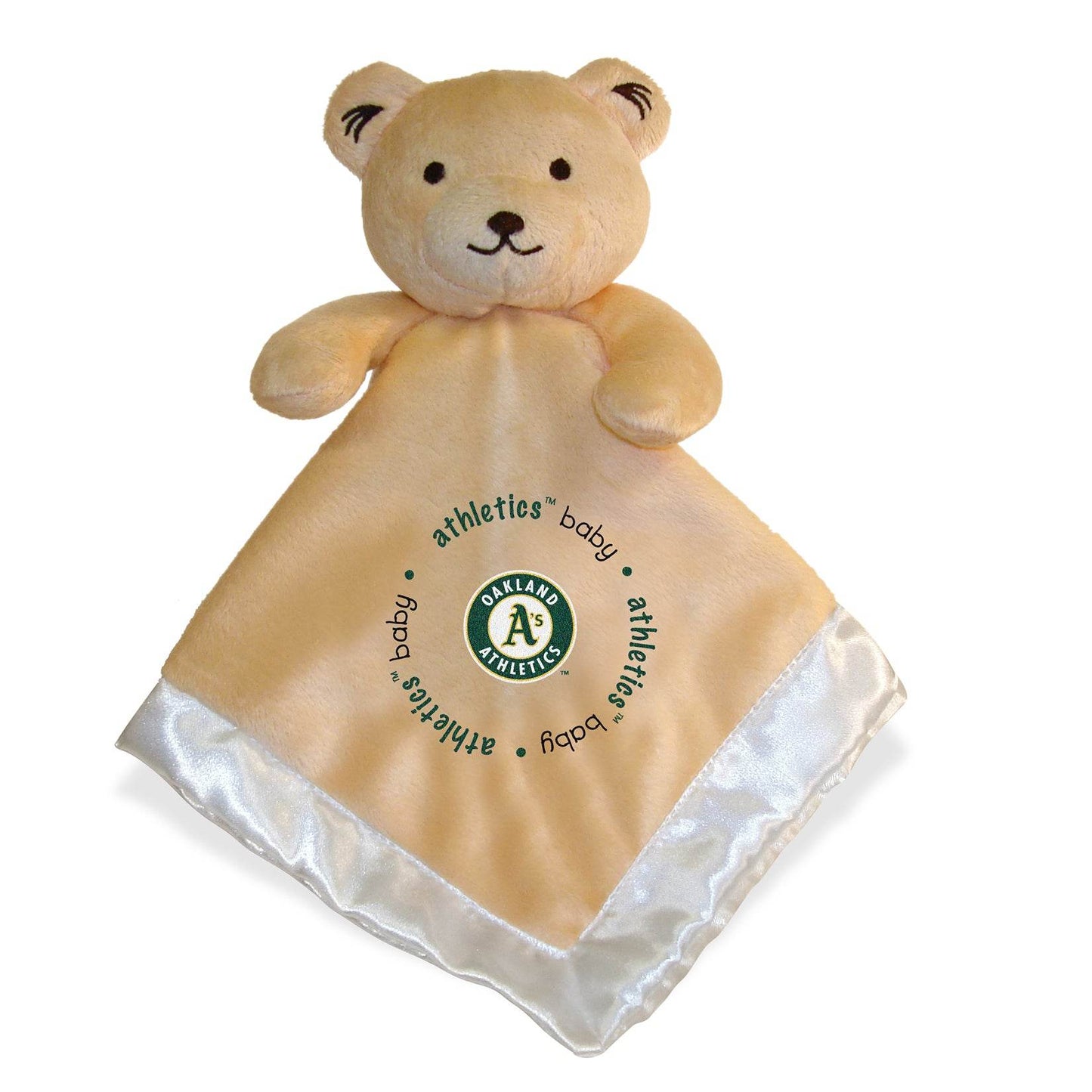 Oakland Athletics Security Bear Tan Plush Team Logo 14 Inch - ToylandEU