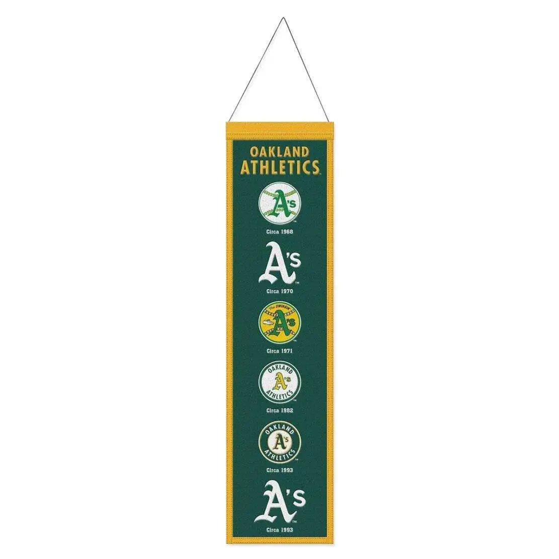  Oakland Athletics Wool Banner 8x32 Heritage Evolution -  ToylandEU™