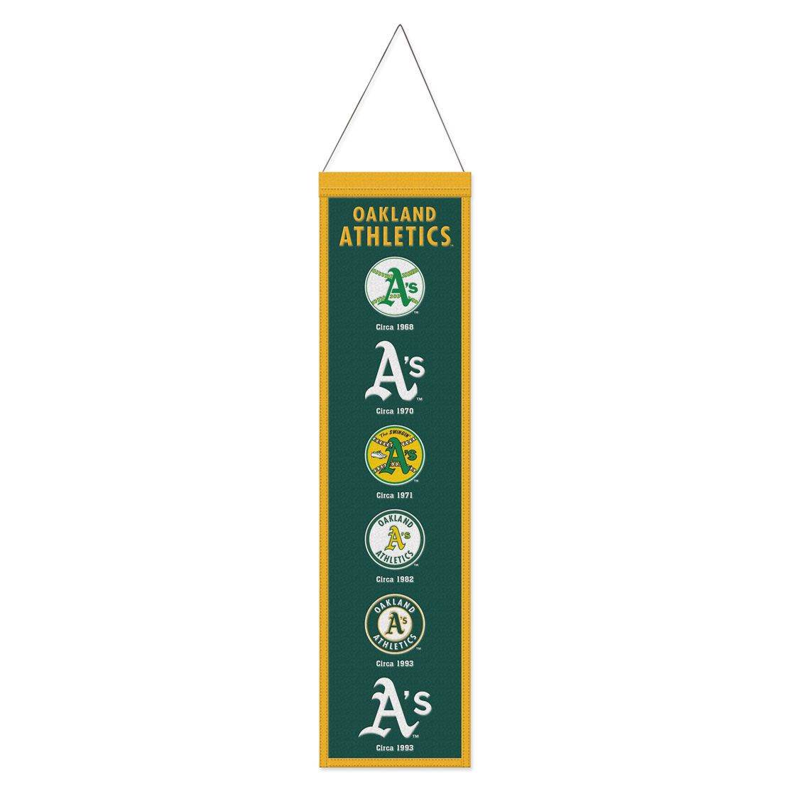 Oakland Athletics Wool Banner 8x32 Heritage Evolution - ToylandEU