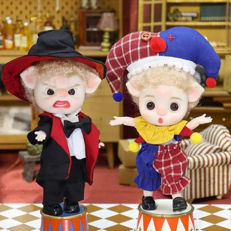  Ob11 Bjd Doll 14cm Halloween Collectible Gift Magician -  ToylandEU™