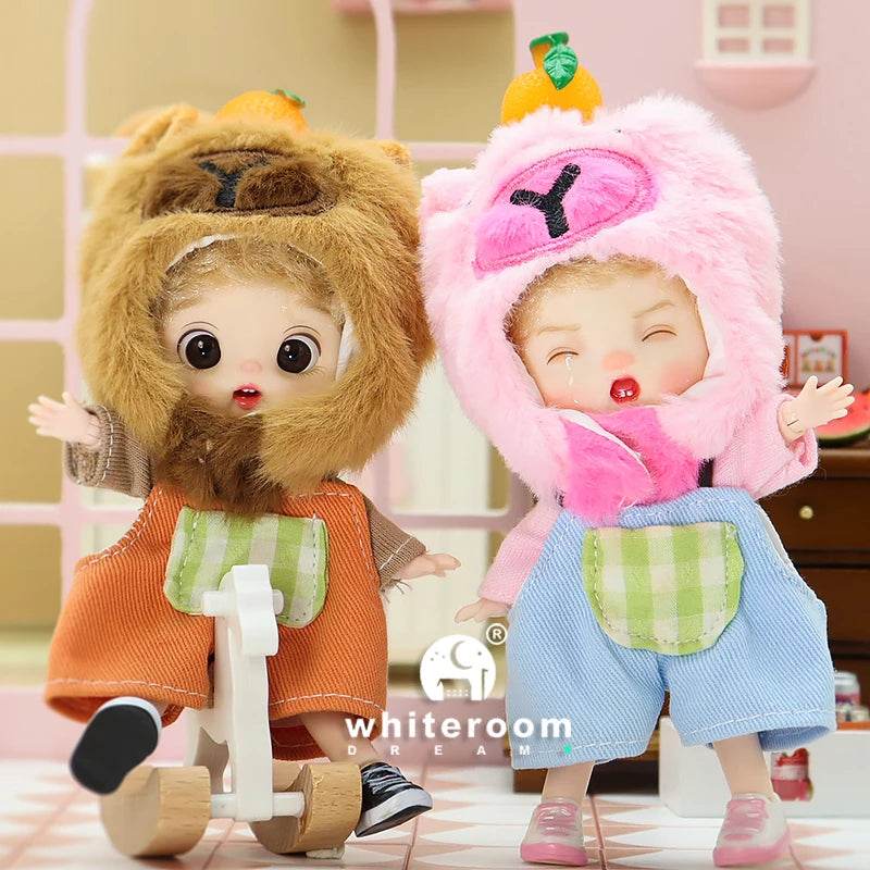 Ob11 Bjd Doll Boy Pig Face Piggy Ball-jointed Mini Doll Gift - ToylandEU