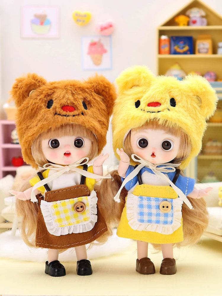 Ob11 Bjd Doll Boy Pig Face Piggy Ball-jointed Mini Doll Gift - ToylandEU