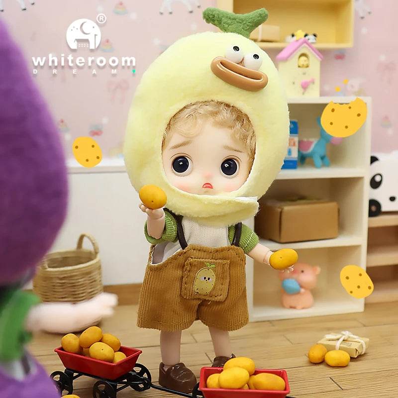 Ob11 Bjd Doll Boy Pig Face Piggy Ball-jointed Mini Doll Gift - ToylandEU